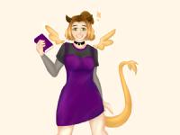 Someone's OC I drew in an art trade