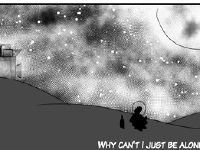 my character self-isolating