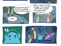 Ghost Party - my submission for the MAGICAL in Gaming zine