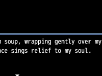 One of the lines I really like from the game